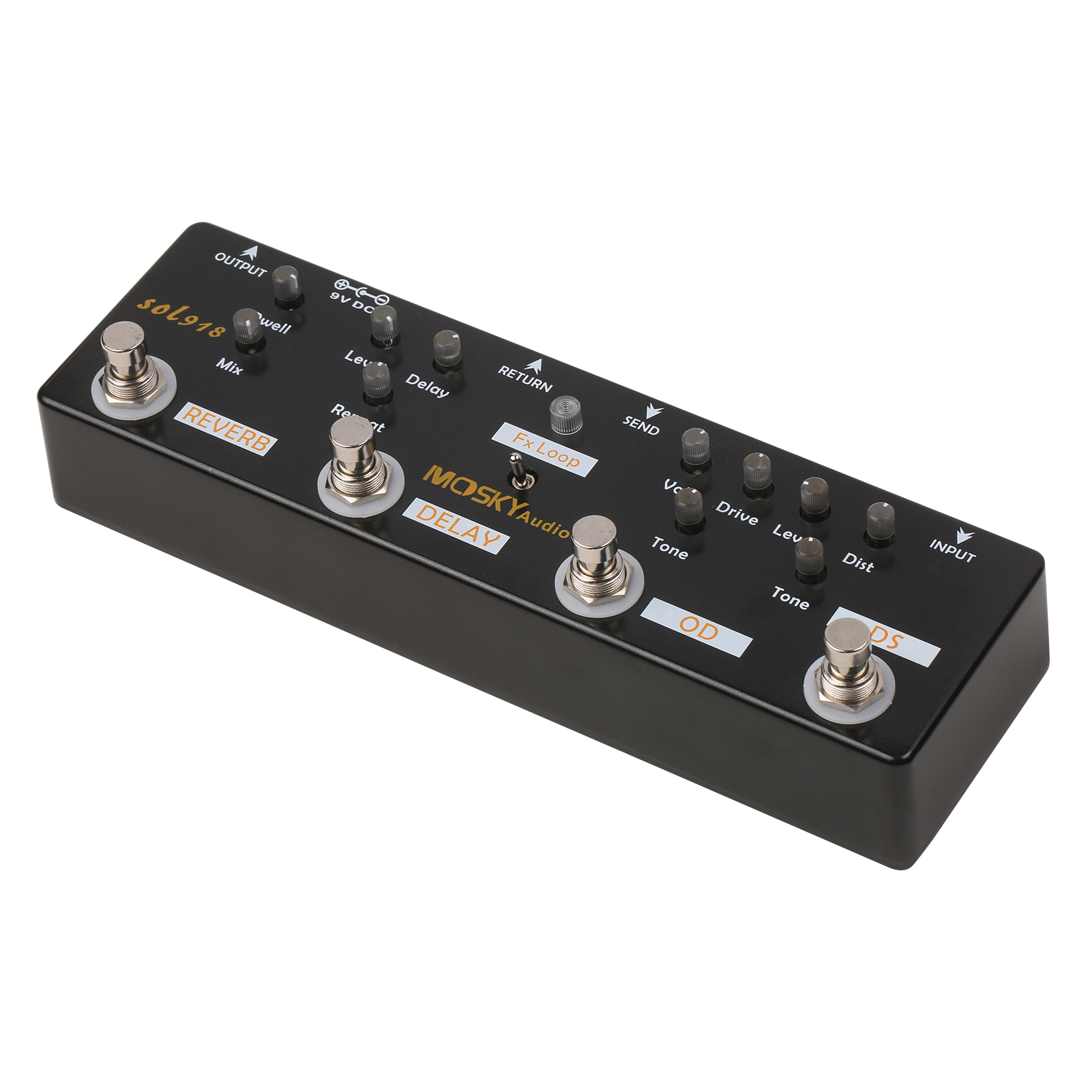 SOL918 Multi-Effects Pedal 五合一效果器